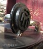 Přenoska, mechanická z roku 1936 pro akustický gramofon, historická přenoska a starožitný - vintage gramofon