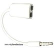 Redukce, rozbočka, rozdvojka - výstup s kabely na dva malé 3,5mm současně. Jak zapojit dvoje sluchátka nebo dva a více audio monitorů. 
