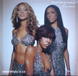 Destinys Child-Emotion vinyl-rmx. Cover - obal vinyl desky s remixy tracku Emotion.