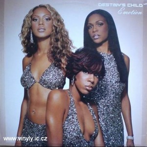 Destinys Child-Emotion vinyl-rmx. Cover - obal vinylové desky s remixy tracku Emotion.