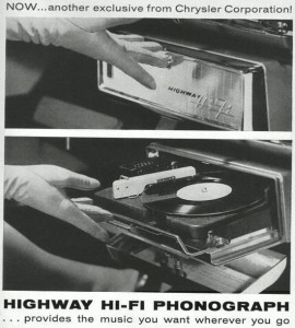 Gramofon do auta,Highway Hi-Fi