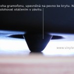 Gramofon-noha nelze nastavit otočením, na pevno