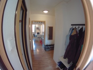 Pronájem bytu Praha. Košíře, chodba, šatna.