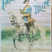 FANFAN LA TULIPE-THEATRE DE LA PORTE ST. MARTIN-Dimanches et Fetes-Matinee-1981-1981-vytiskl JAVOZ Jablonec n.N. v nákladu 3000 kusů. 955 mm x 672 mm-