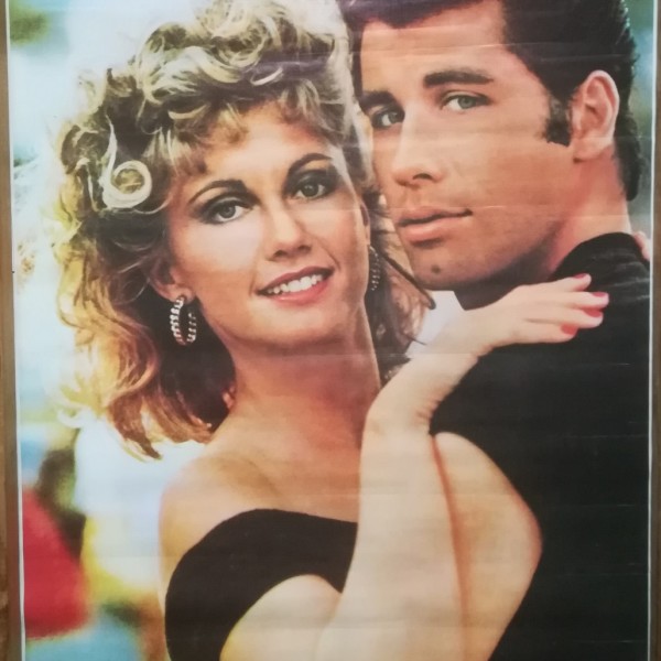 Plakát Pomáda, Grease, hrají: Olivia-Newton, John Travolta