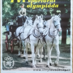 Plakáty koně-spřežení-čtyřspřeží-koní, Louny