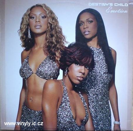 Destinys Child-Emotion vinyl-rmx. Cover - obal vinylové desky s remixy tracku Emotion.